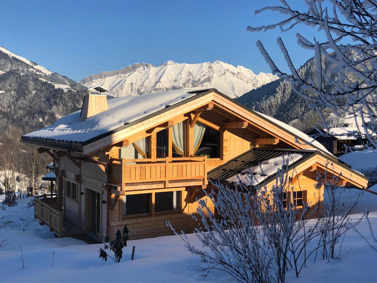 Chalet Nanook Нотр-Дам-де-Белькомб Экстерьер фото